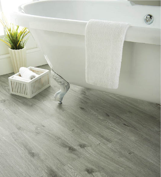 Light Grey Oak Effect Planks A