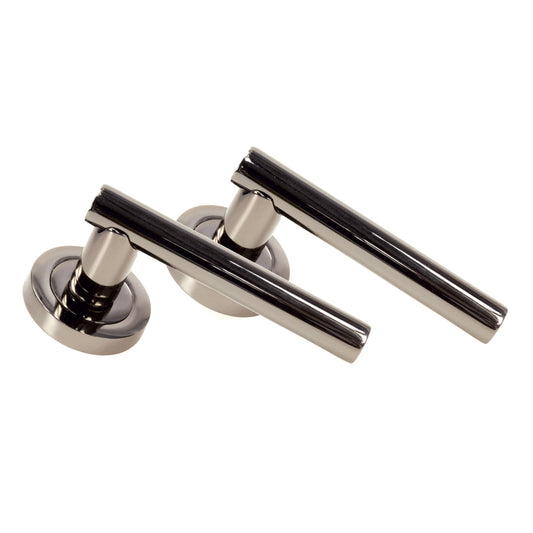 Hawthorne Nickel Door Handle 50mm.1