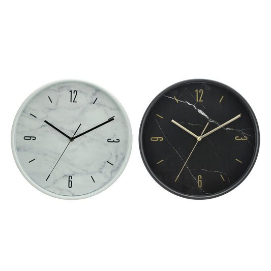 MARBLE EFFECT CLOCK