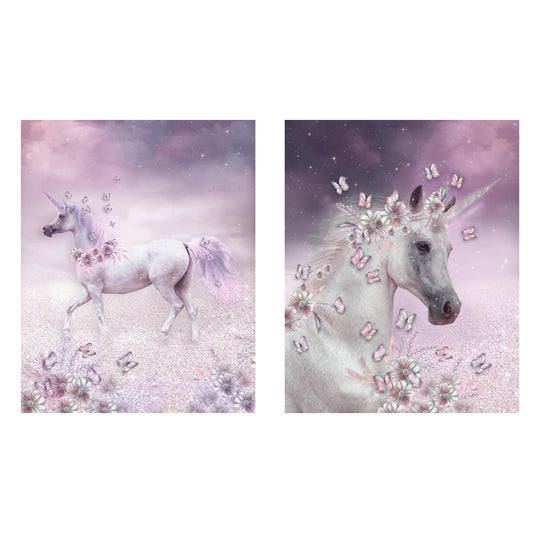 GLITTER UNICORN CANVAS