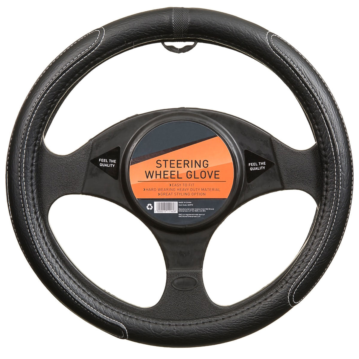 Steering Wheel Cover Leather Effect