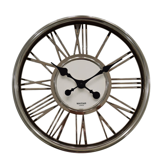 Numberal Wall Clock (Chrome)