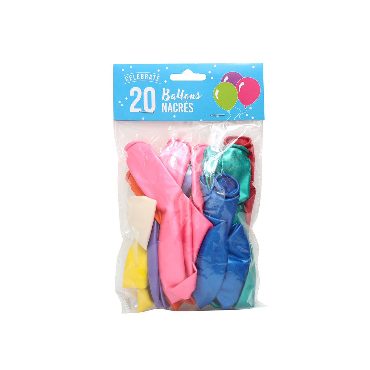 20 PK PEARLISED BALLOONS