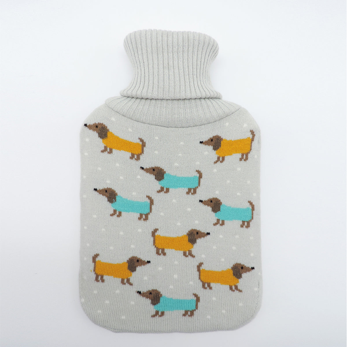 KNITTED HOT WATER BOTTLE SET