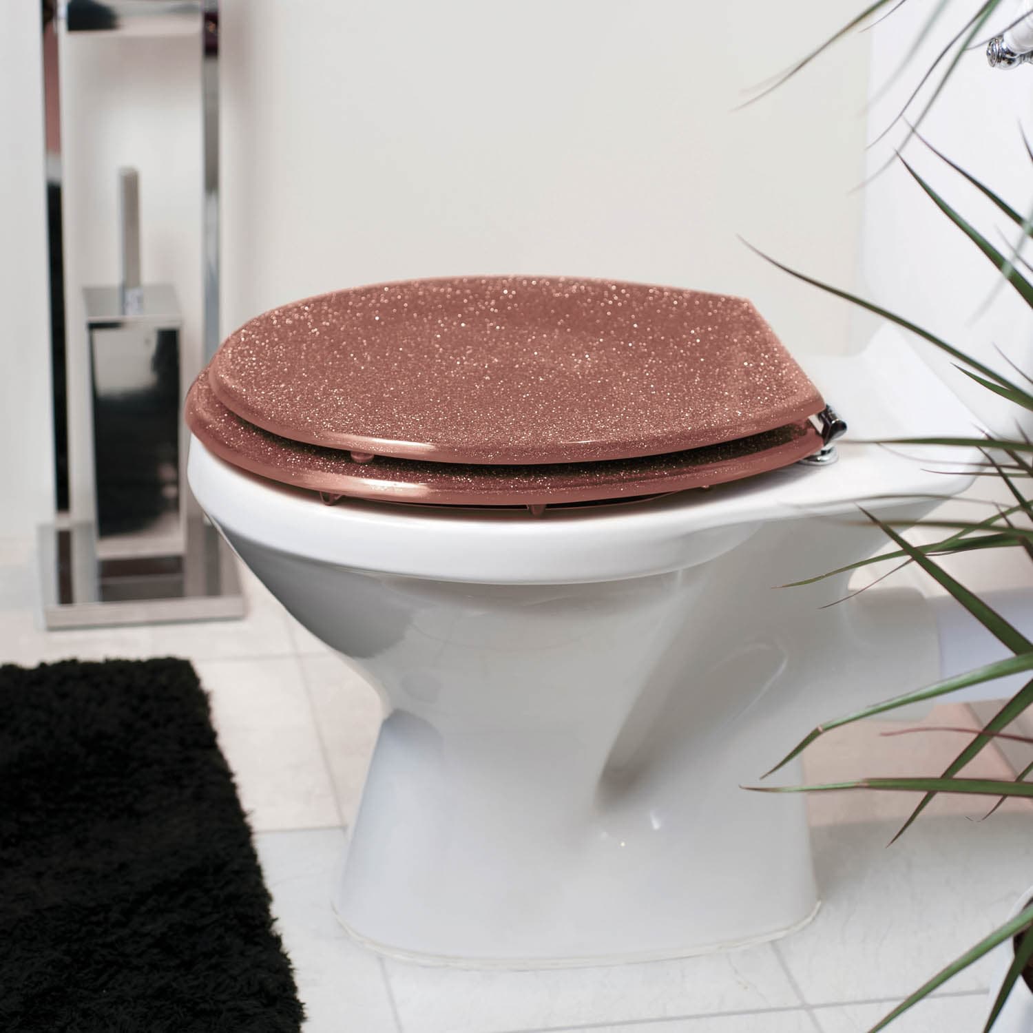 rose gold glitter toilet seat Multi Lines International Company Limited