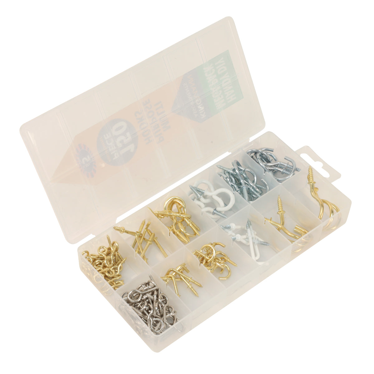 Multi Purpose Hooks Assortment 150pcs – Multi Lines International ...